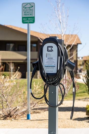 Electric car charging stations